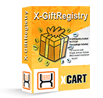 X-GiftRegistry: Gift registry software add-on for X-Cart