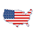 USA map