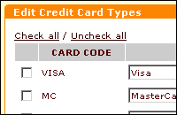 Manual (offline) credit card processing