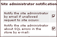Real-time security notifications of all failed login attempts