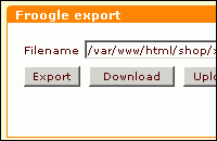 Import/Export Products in Froogle via Google Base
