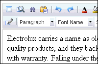 Advanced (WYSIWYG) editor for product/category/manufacturer descriptions etc.