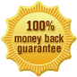 100% moneyback guarantee