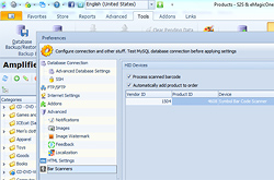 Bar code scanner support