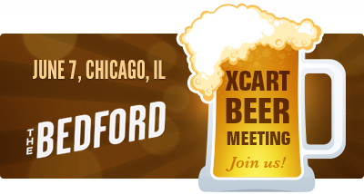 X-Cart Beer meeting logo