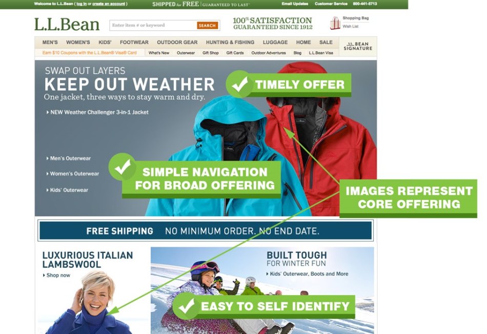 UX-Best-Practices-LL-Bean-Home