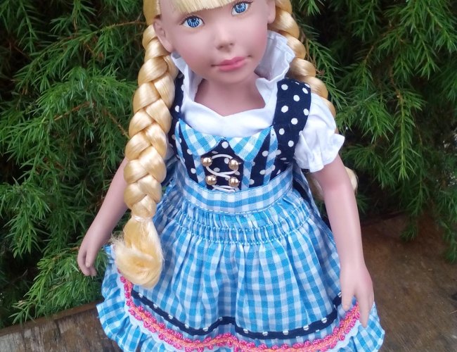 Friends Forever Doll Clothes Sewing Pattern for 11" Leeann Dolls 