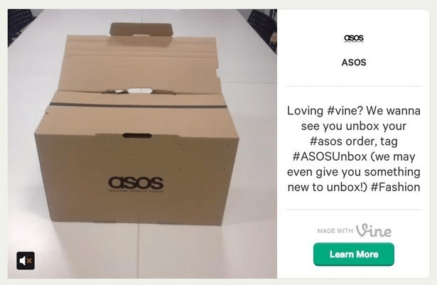 ASOS email order confirmation