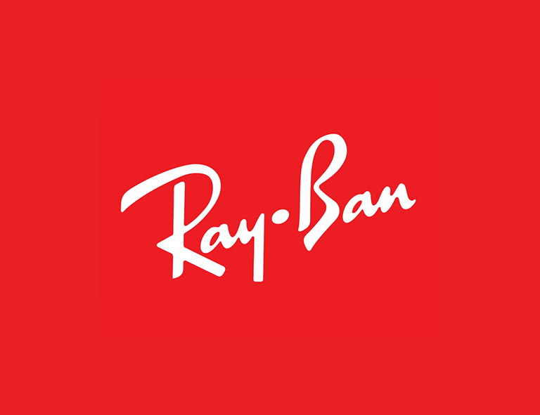 RayBan brand logo design