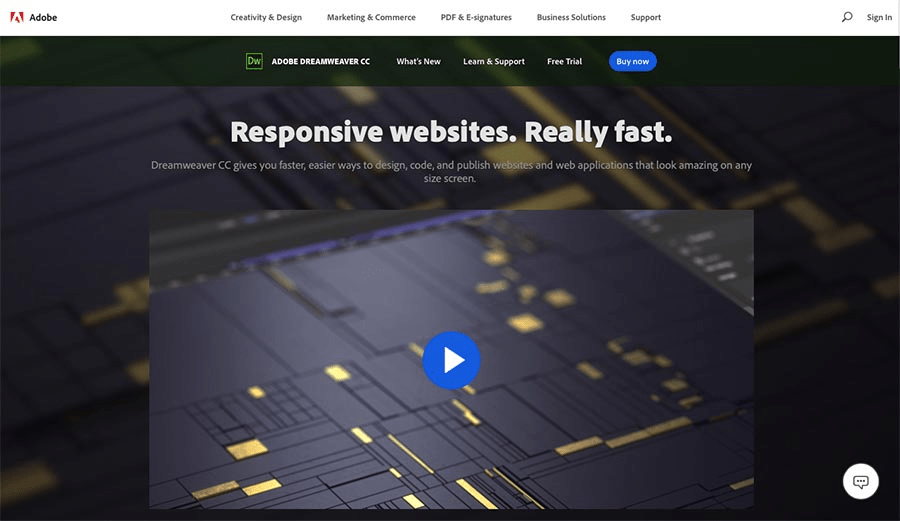 Dreamweaver Website Design Software