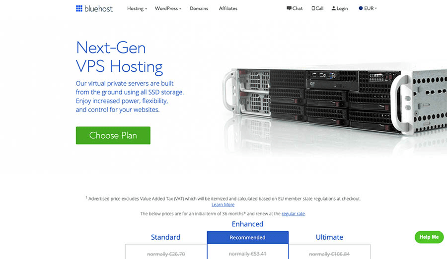 Bluehost Website Hosting Services