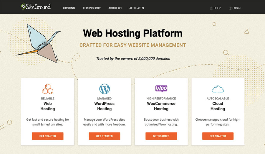  SiteGround Web Hosting Service Company