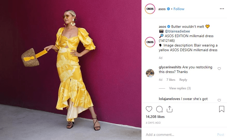 ASOS user generated content