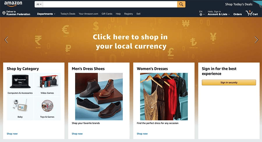 Amazon to sell stuff online