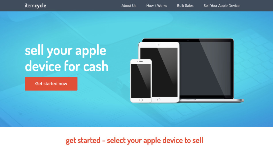 Itemcycle sell Apple devices for cash