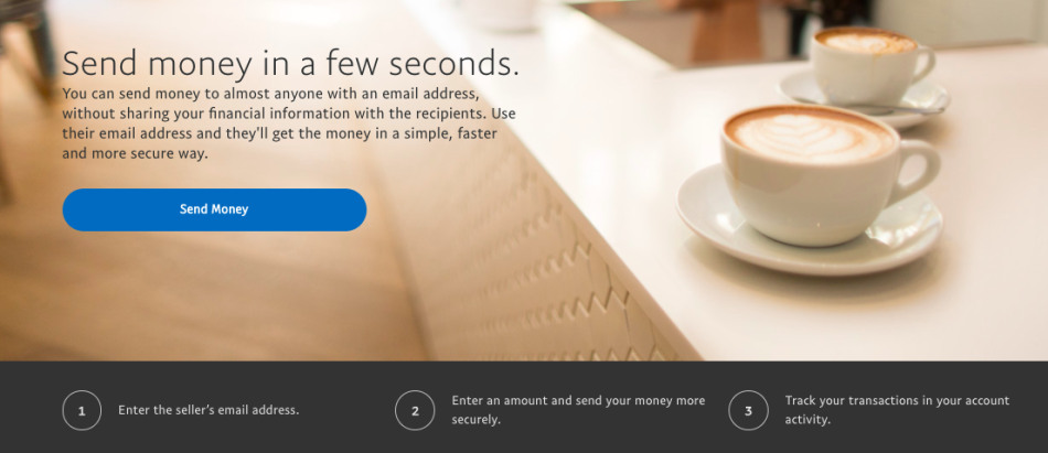 Send money with PayPal