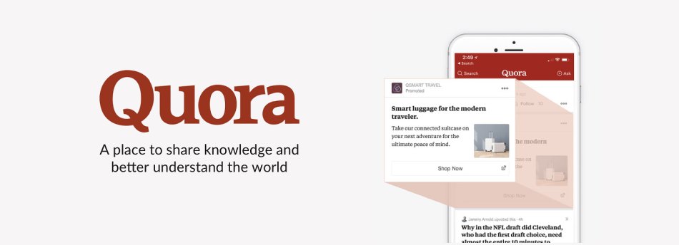 Selling products with Quora