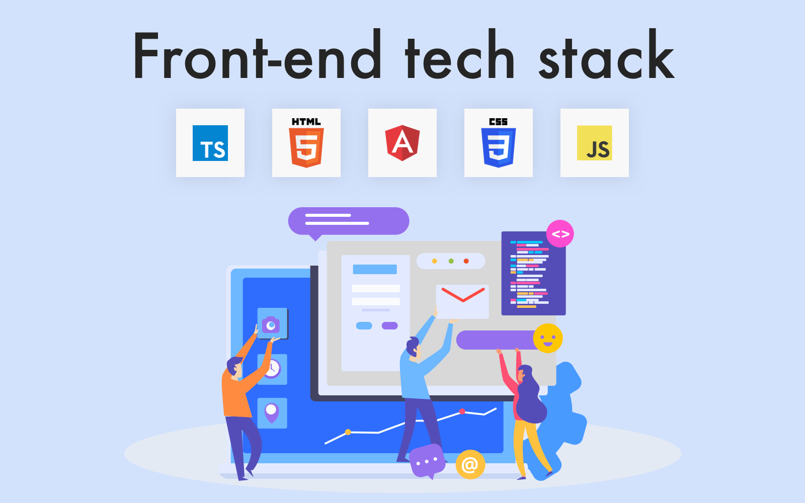 front-end tech stack