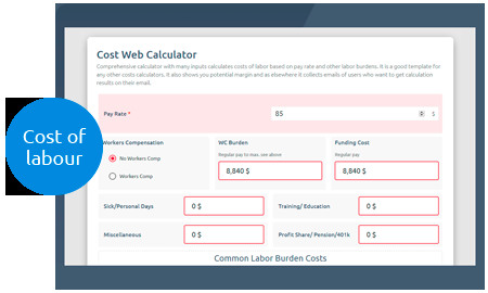 Website Costs Calculator