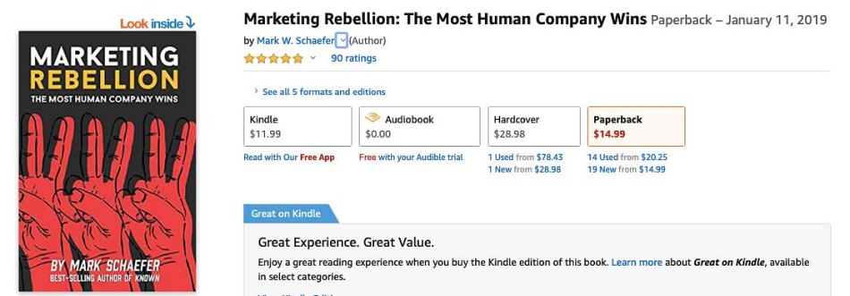 Marketing Rebellion Social Media Marketing Book