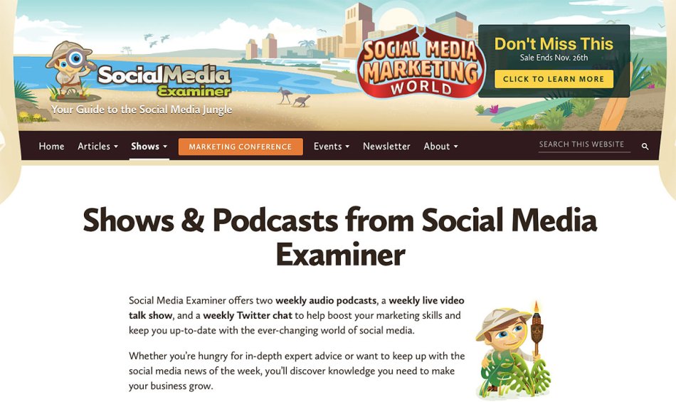 Social Media Examiner Podcast