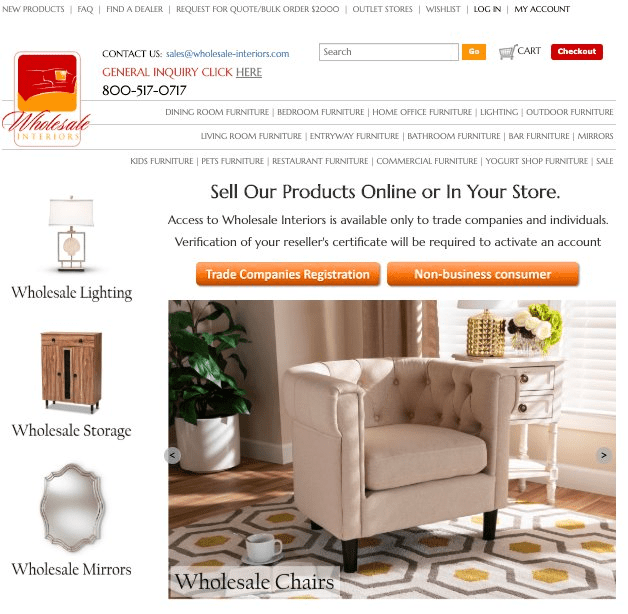 wholesale interiors