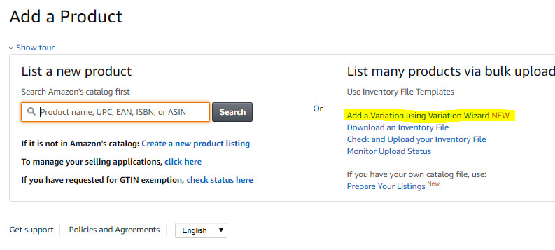 How to add product on Amazon