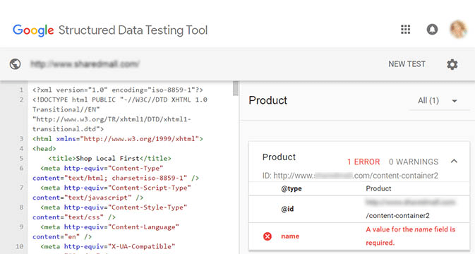 structured data testing tool