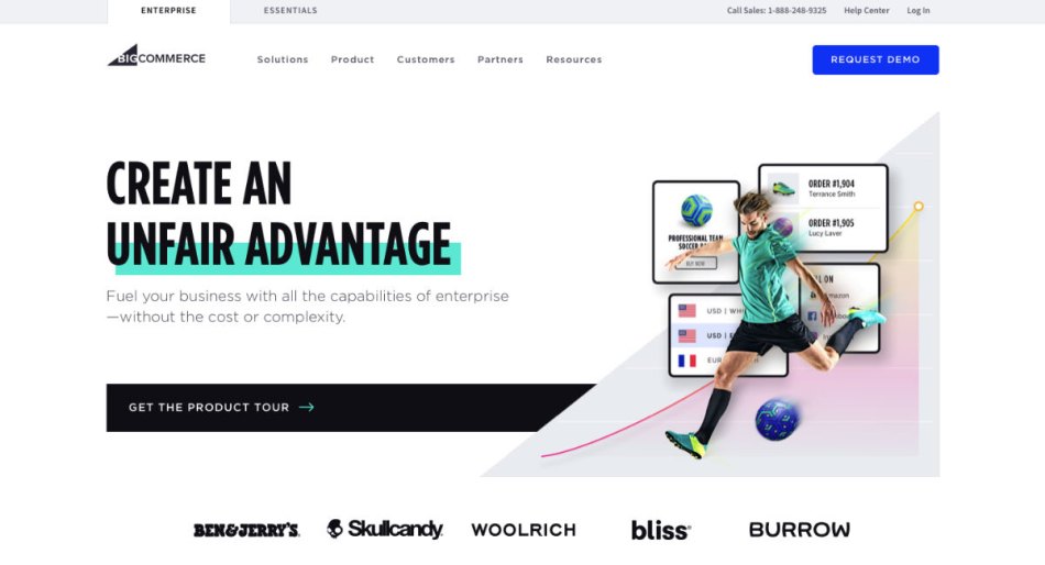Bigcommerce eCommerce website platform