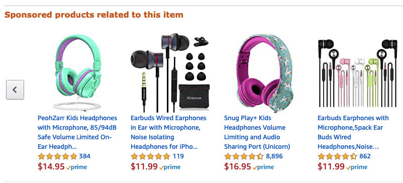 Amazon Sponsored Products