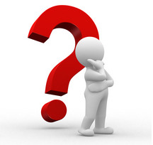 A question mark