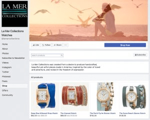 La Mer Collection Facebook shop