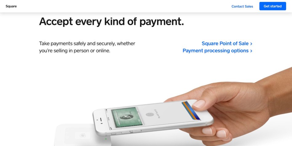Square payment processor