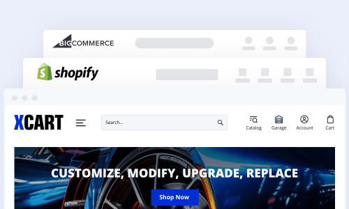 Thumbnail for post: X-Cart vs. Shopify vs. BigCommerce for Automotive Aftermarket eCommerce Businesses