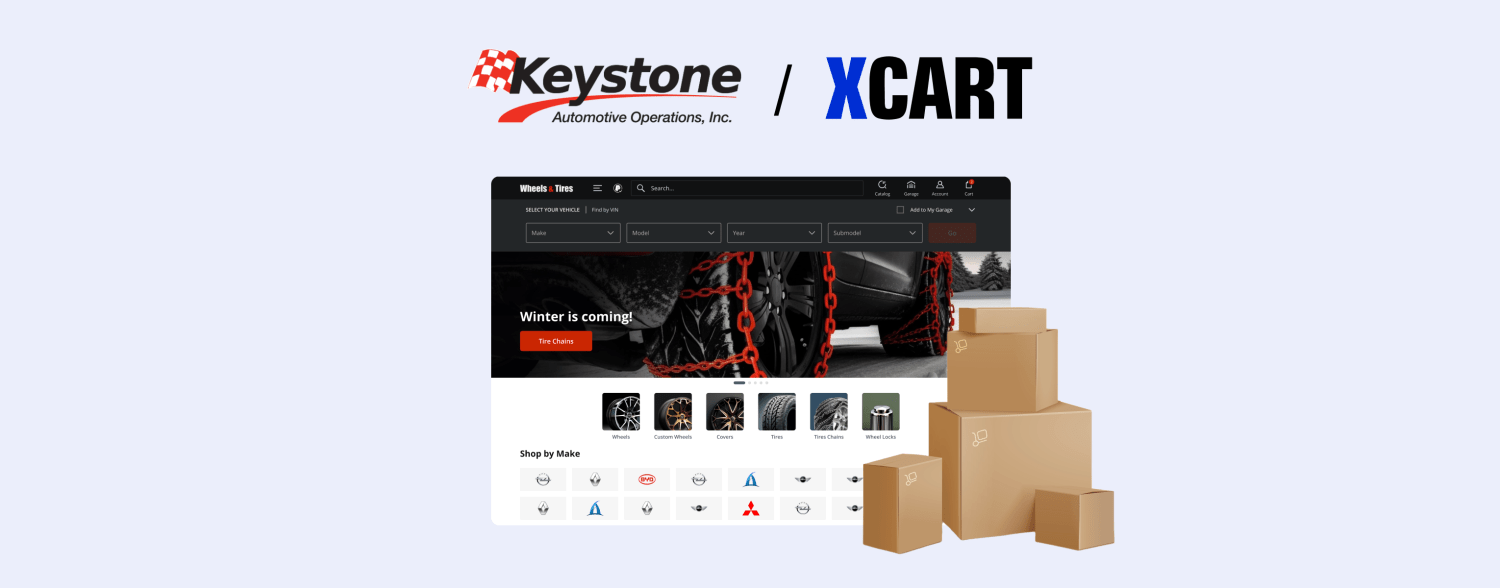 XCart Integrates with Keystone Automotive Operations