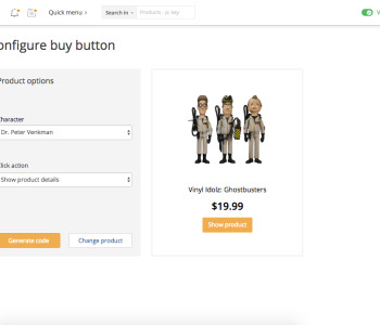 configure buy button