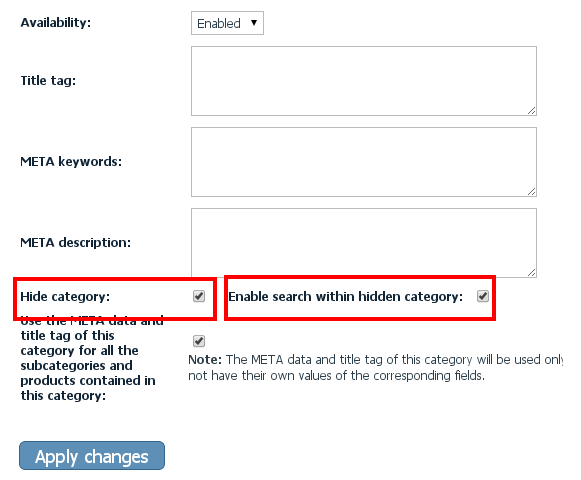 hidden categories