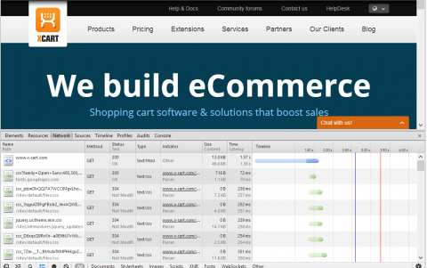 Developer Tools in Google Chrome