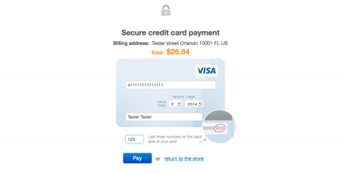 New X-Payments separate page checkout