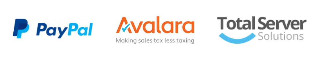 Avalara PayPal TotalServerSolutions