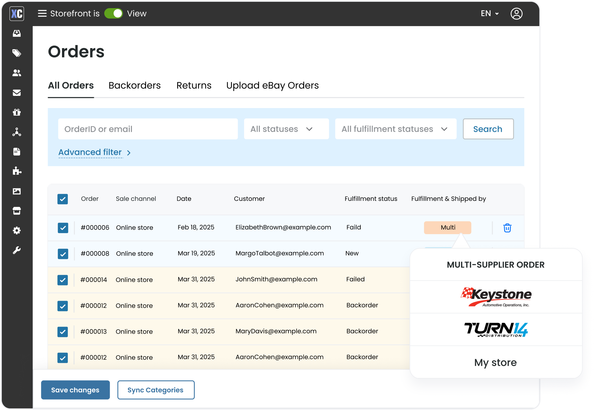 Warehouse Distribution and Order Management