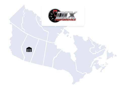 Dix Performance North Map