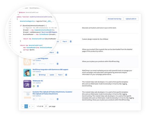 Open source PHP code