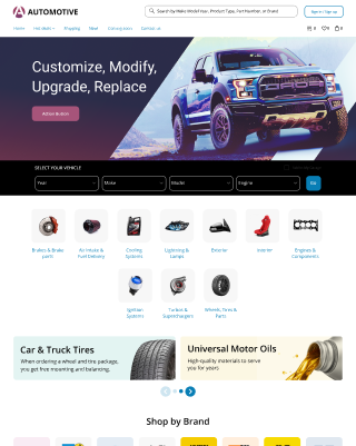 Auto X-Cart theme