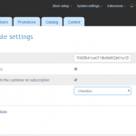 Mailchimp Module Settings