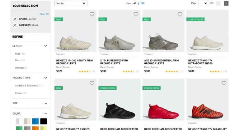 adidas website codes