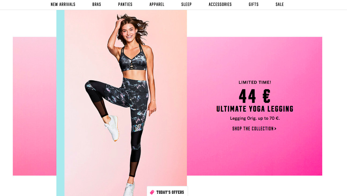 Victoria's Secret site