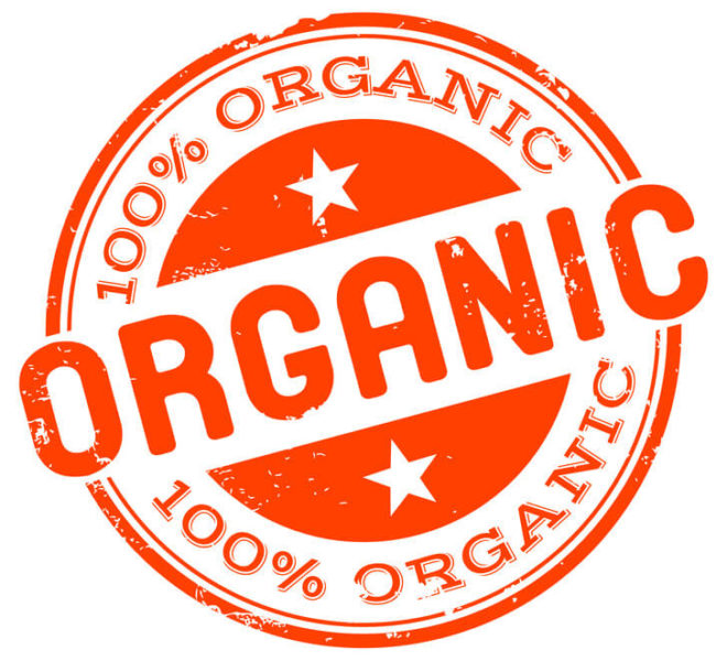 100% organic